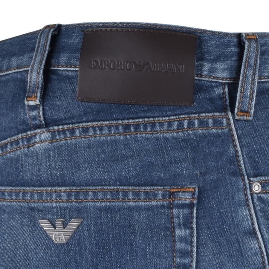 Alternative Image for ProductEmporio Armani J21 Regular Fit Jeans Blue3